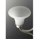 Applause 1 Light 7 inch Brushed Nickel Mini-Pendant Ceiling Light